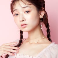 milky cherry necklace