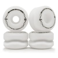 Shark Wheel Twisted 54mm 99A White