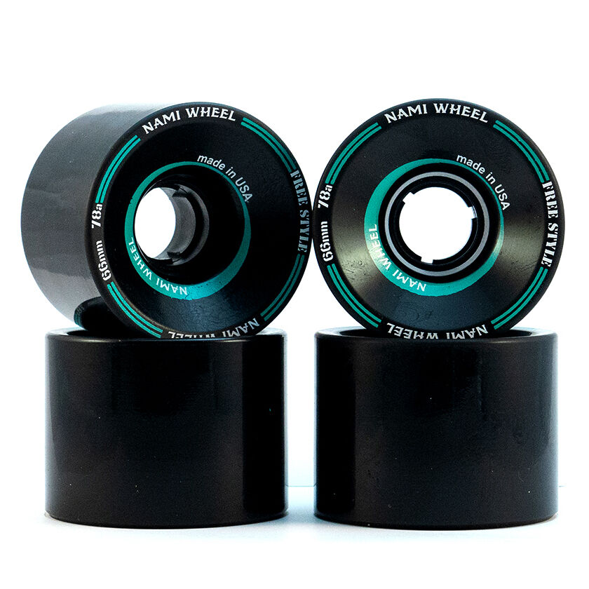 スケートボード NAMI Wheel FREE STYLE 66mm Blue NAMI Wheel FREE STYLE 66mm Black | K-PLANNINGin