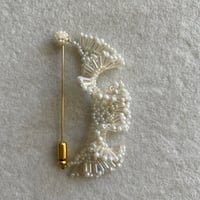 ogalala ブローチ　パール