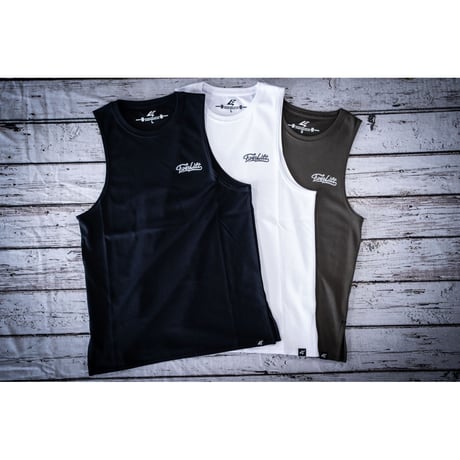 Signature Sleeveless Top(WHT)