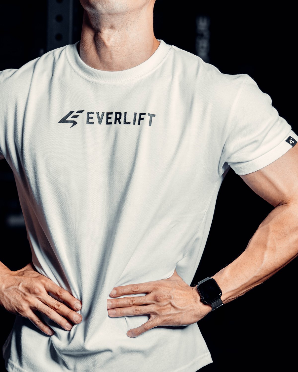 送料込★★Center Stack Tシャツ Center LOGO T-shirts(WHT) | EVERLIFT STORE