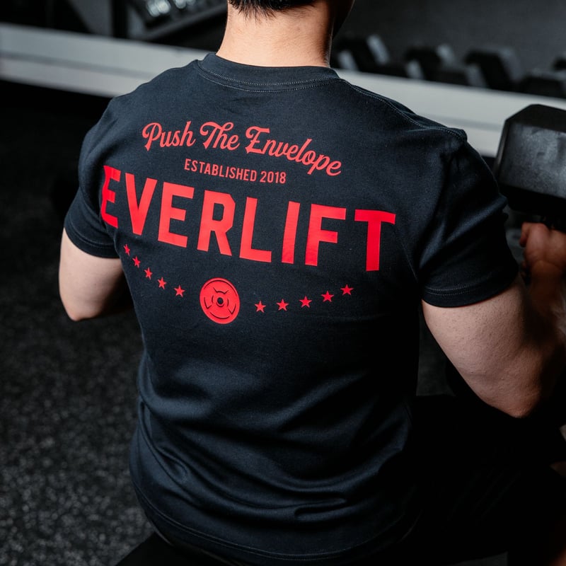 Basic REG Tee (BLK/DRD) | EVERLIFT STORE