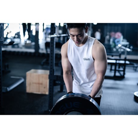 Signature Sleeveless Top(WHT)