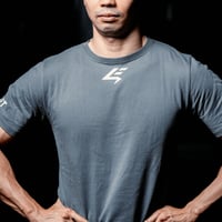 BAR GRIP トレーニングTシャツ　メンズLサイズ Kinetic True-Fit Men's Bar Grip Shirt - Shadow - A7