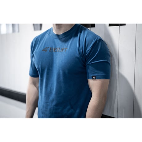 Center LOGO T-shirts(BLU)