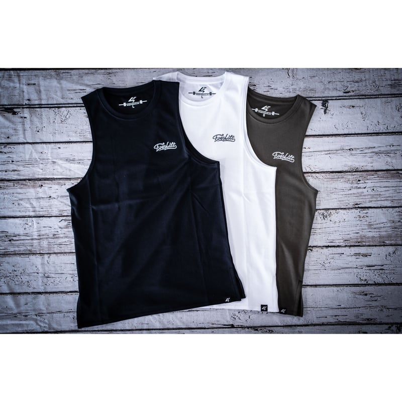 セット販売　SBD・EVERLIFT Ｔシャツ　3点　新品・USEDセット Signature Sleeveless Top(BLK) | EVERLIFT STORE