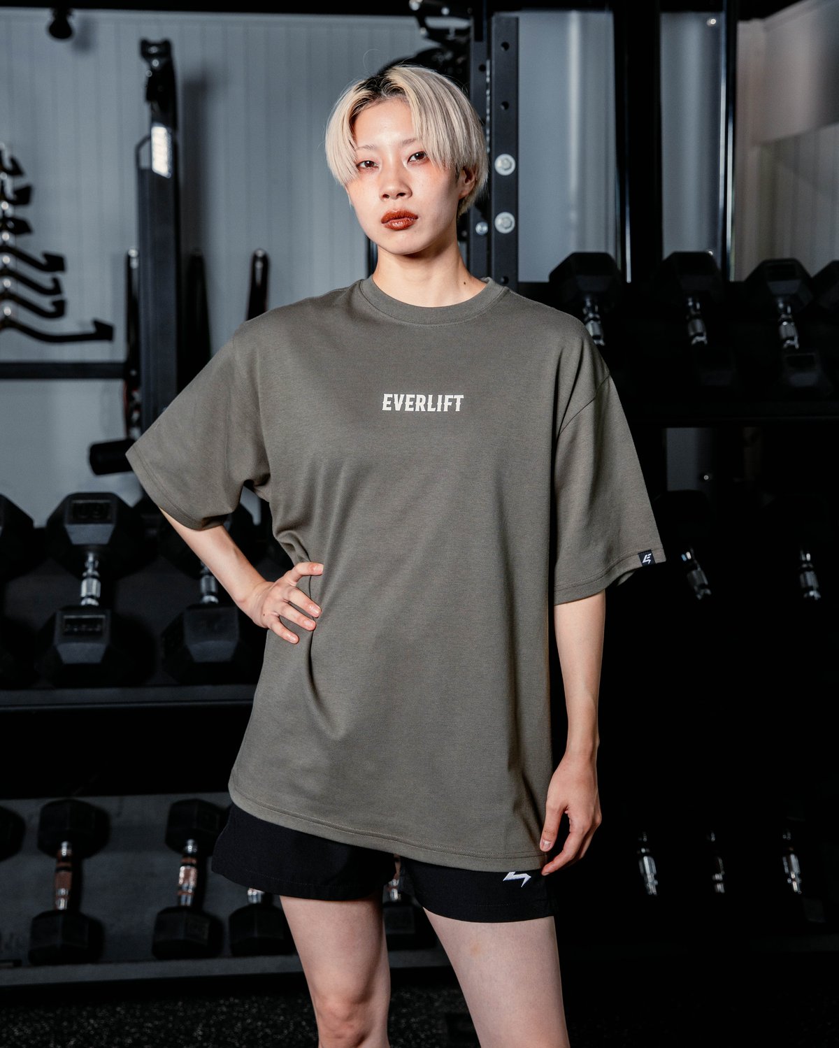 EVERLIFT Basic T-shirt(BLK) Mサイズ Sサイズ EVERLIFT Basic T-shirt(BLK) Mサイズ Sサイズ Basic T-shirt
