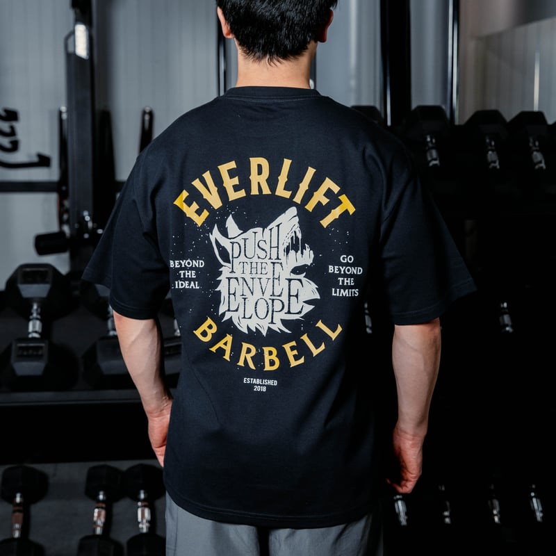 Wolf Oversized Tee (BLK) | EVERLIFT STORE