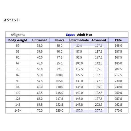 中上級者向け9Weeks筋肥大プログラム