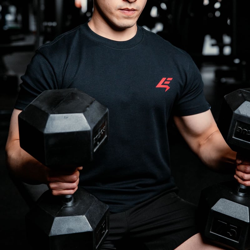 Basic REG Tee (BLK/DRD) | EVERLIFT STORE