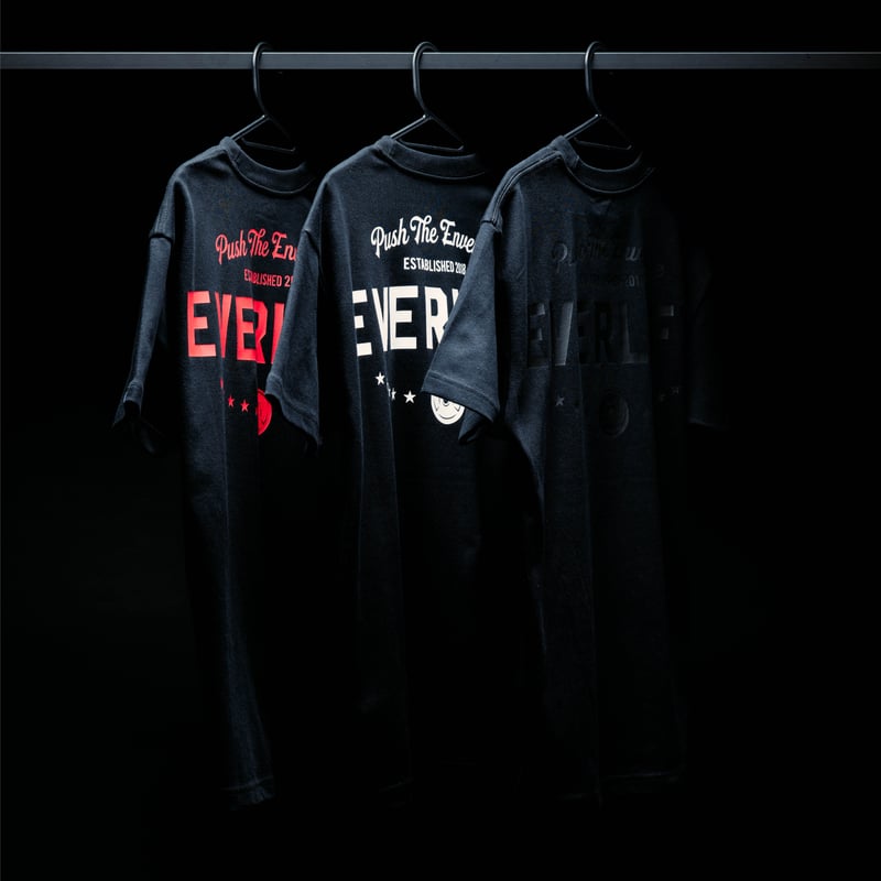 Basic REG Tee (BLK/DRD) | EVERLIFT STORE