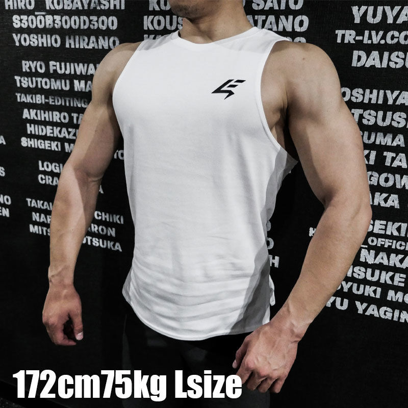 エバーリフト（EVERLIFT）　タンクトップ　Lサイズ EVLT Sleeveless Top(WHT) | EVERLIFT STORE