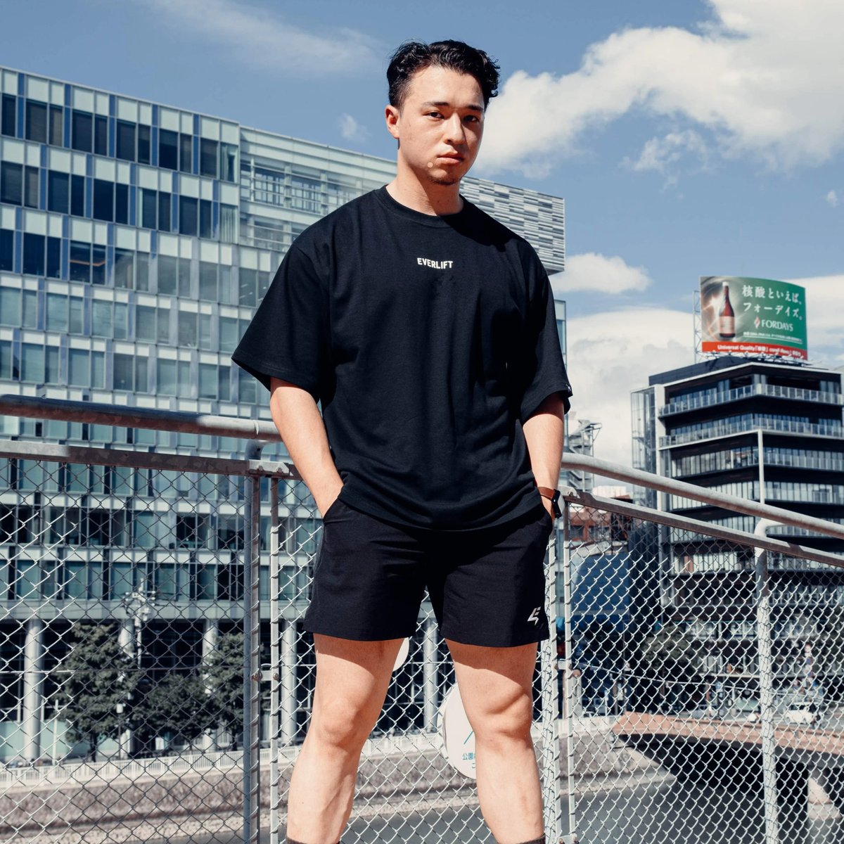 EVERLIFT Basic T-shirt(BLK) Mサイズ Sサイズ EVERLIFT Basic T-shirt(BLK) Mサイズ Sサイズ EVERLIFT Basic T