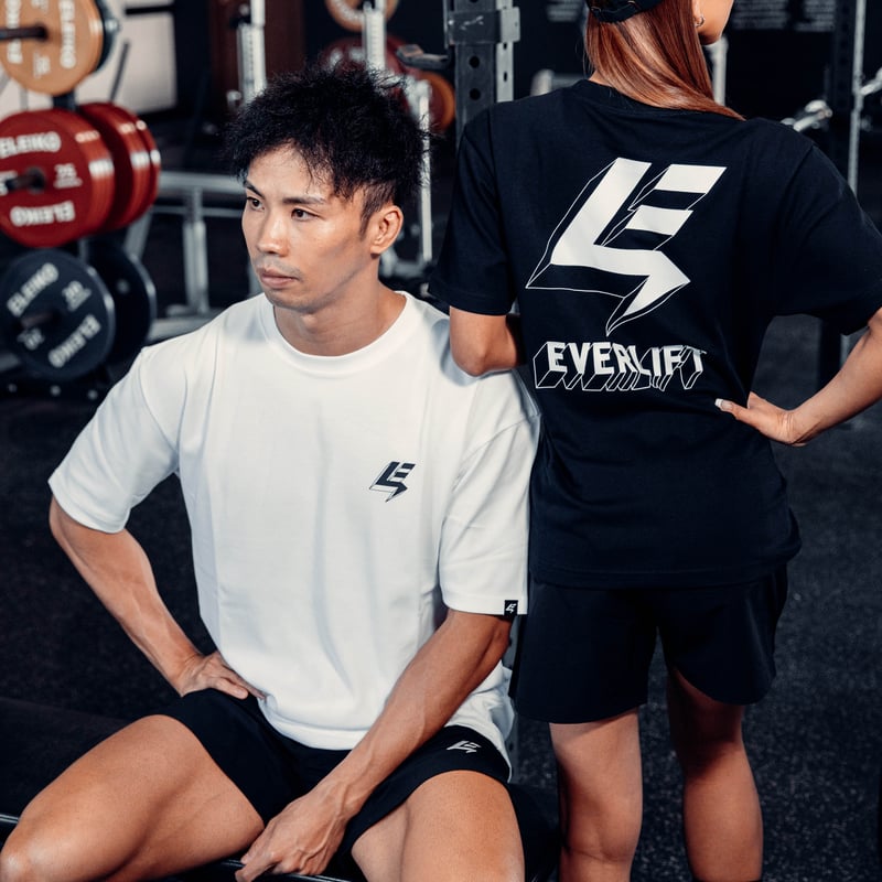 3D Tee (WHT) | EVERLIFT STORE