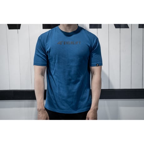 Center LOGO T-shirts(BLU)
