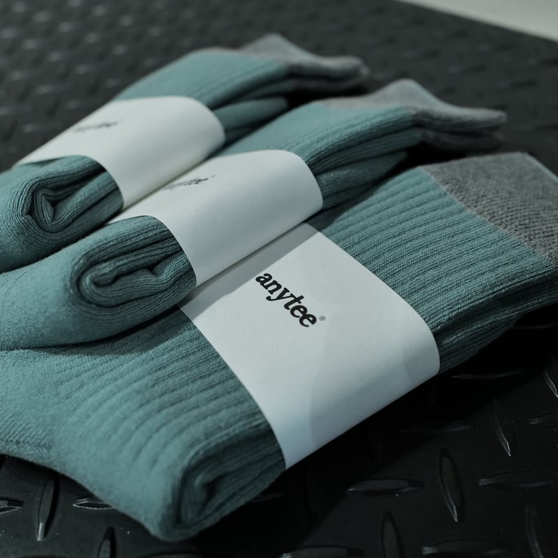 Comfort Rib Pile Socks_Yomogi & Ichigo set | an