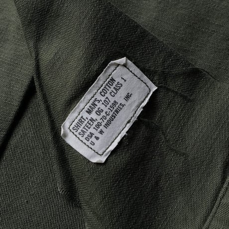 ［15 (1/2)］USARMY Olive Green Shirts_Cotton 100_no.27