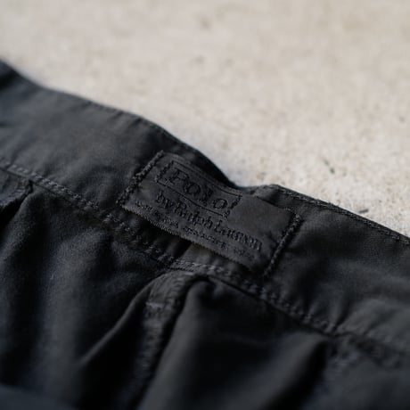 [W32 L30] Super Black_VINTAGE POLO CHINO 2tuck Pants_no.13