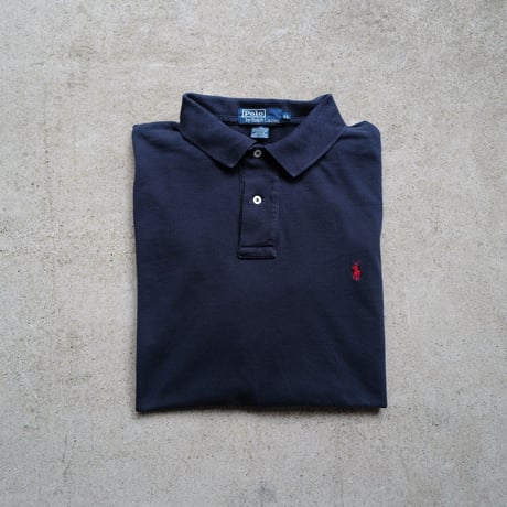 ［XL］POLO SHIRT_MADE IN USA_80-90s vintage_no.7
