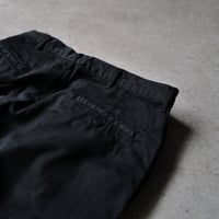 [W34 L30] Super Black_VINTAGE POLO CHINO 2tuck Pants_no.3