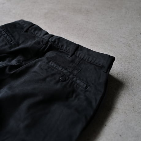 [W34 L30] Super Black_VINTAGE POLO CHINO 2tuck Pants_no.3