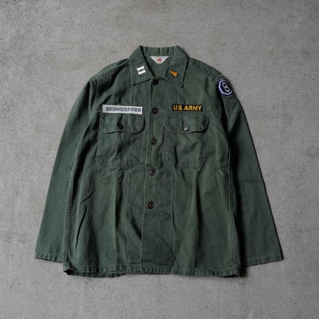 ［L fit］USARMY Olive Green Shirts_First model_no.9