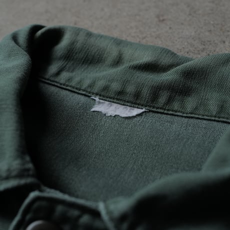 ［ 18 / XXL fit］USARMY Olive Green Shirts_no.6
