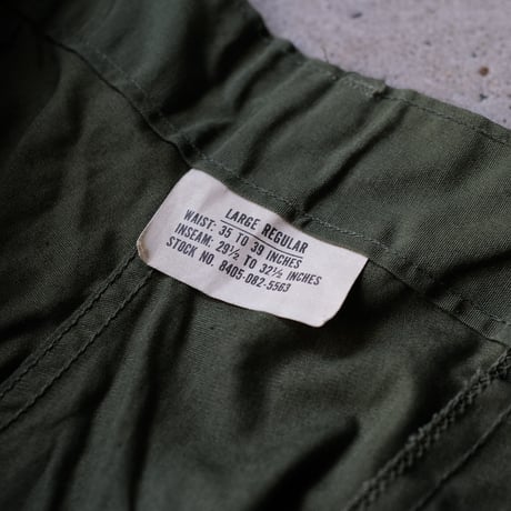 ［L-Regular］USARMY Jungle Fatigue Pants_3rd_deadstock_no.34