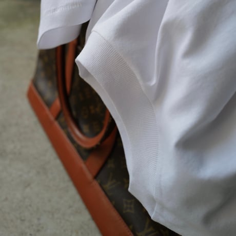 [anytee classics] Handmade Single Stitch Tee_White