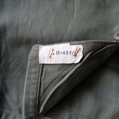［15( 1/2) L fit］USARMY Olive Green Shirts_Cotton 100_no.9