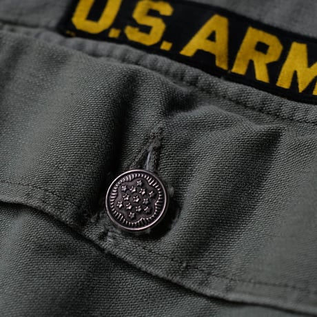 ［L fit］USARMY Olive Green Shirts_Metal button model_no.41