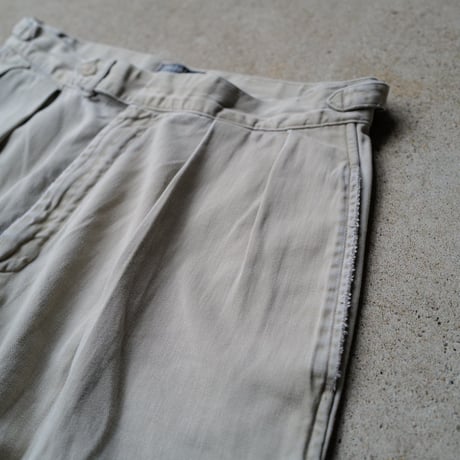[W32] POLO CHINO GURKHA SHORTS 2tuck_80s vintage