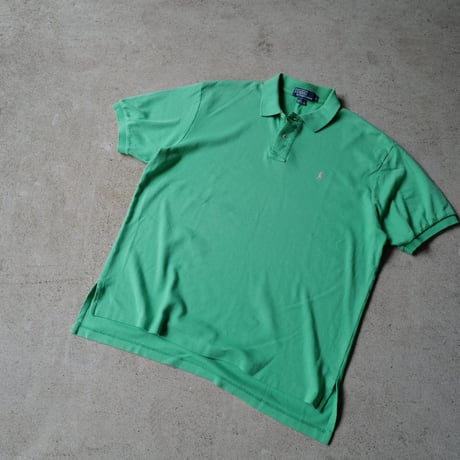 ［L］POLO SHIRT_MADE IN USA_80-90s vintage_no.5