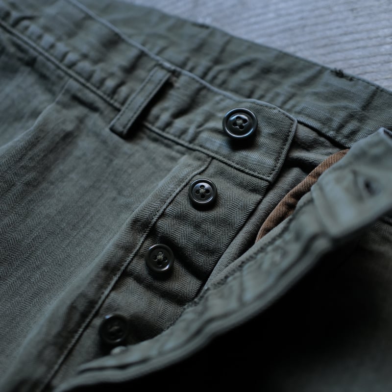 5月末お届け予定分 [anytee classics] Military Wide Trou