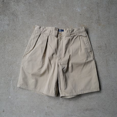 [W35] USA POLO SHORTS 2tuck_80s vintage_no.1