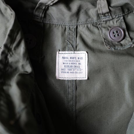 ［S］m65 parka_First Model_Silver Zipper