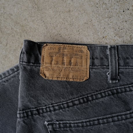 [W35 L31] Levi's 505_Gray Black Tab