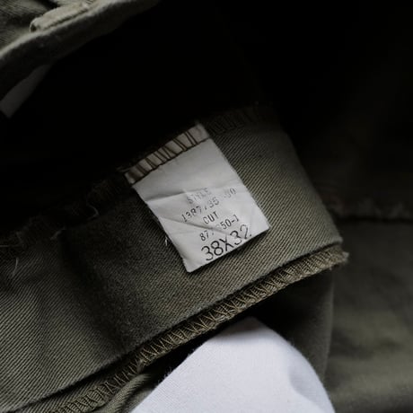 ［W38 L30］VINTAGE POLO CHINO 2tuck PANTS_Military Olive_no.2
