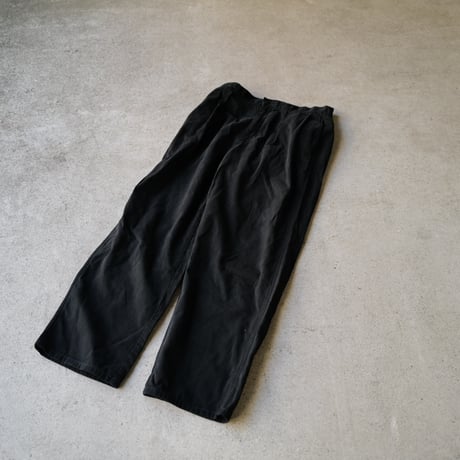 [W34 L30] Super Black_VINTAGE POLO CHINO 2tuck Pants_no.11