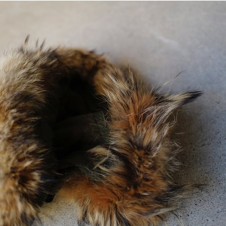 ［Free size］m51_coyote fur hood_no.5