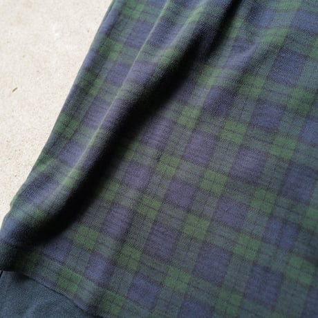 ［L］POLO SHIRT_MADE IN USA_80-90s vintage_green/navy
