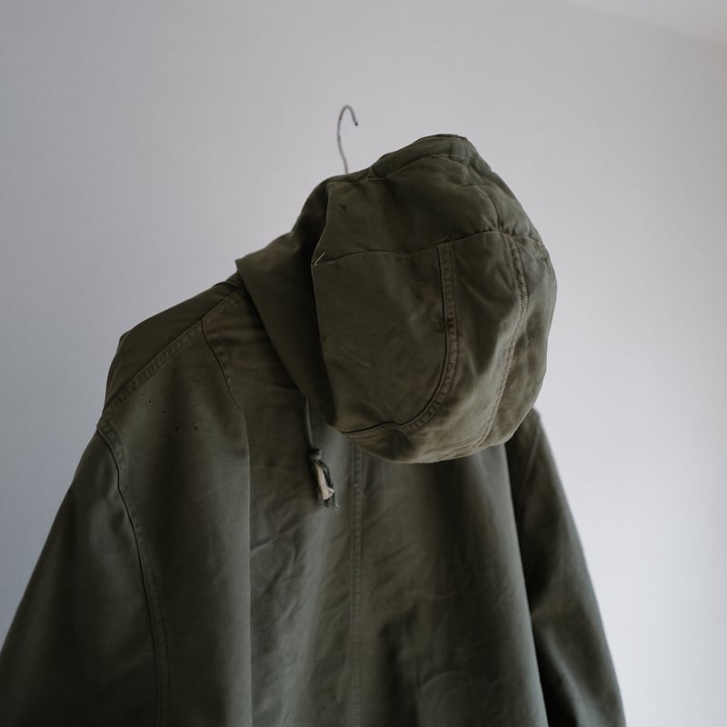 【希少】40s M48 Parka Lサイズ フルセット【ヴィンテージ】 DEADSTOCK KOREAN WAR US ARMY M-1948 PARKA SHELL & M-1948 PARKA