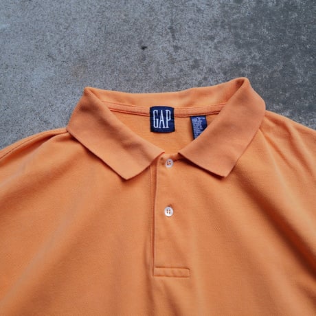 ［XL］OLD GAP_POLO SHIRT_MADE IN USA_80-90s vintage