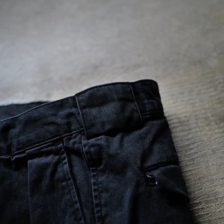 [anytee classics] Officer Pants_Faded Black