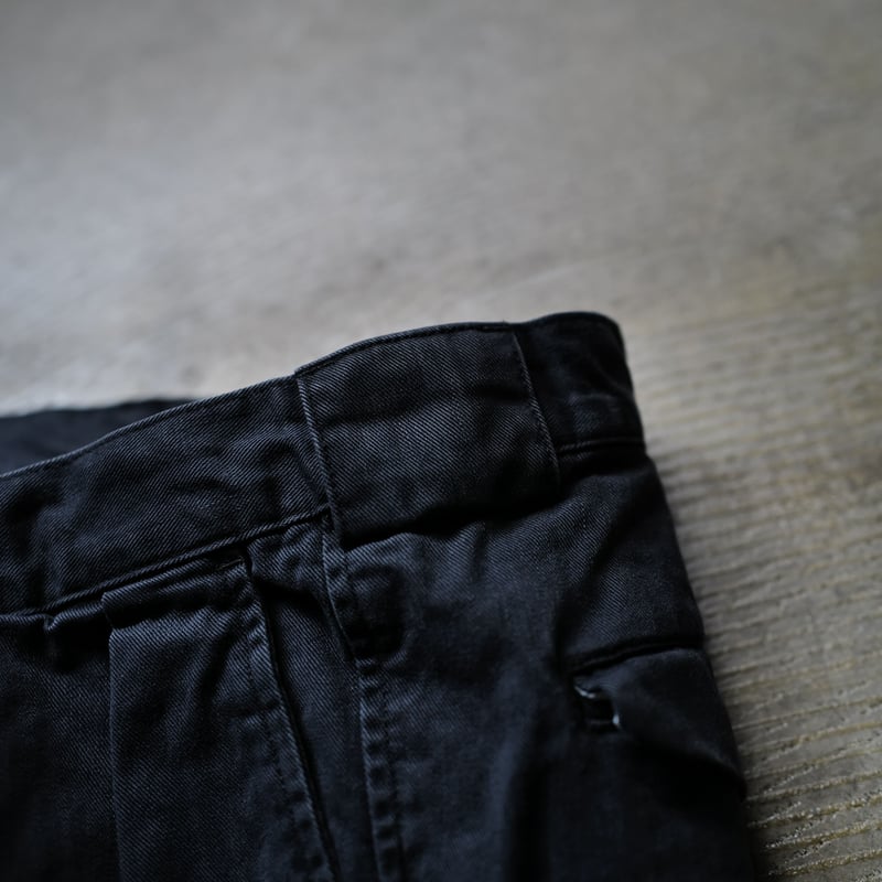 anytee classics] Officer Pants_Faded Black | a