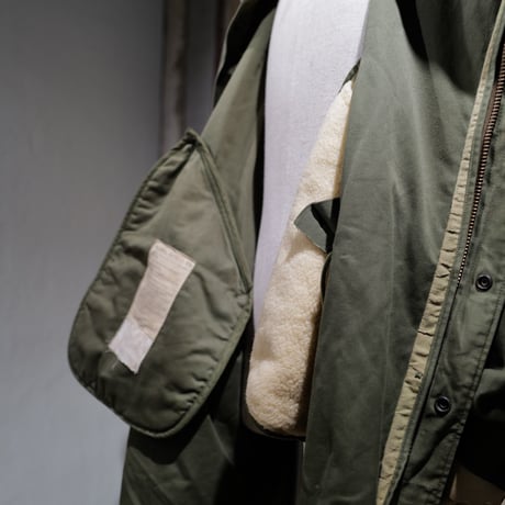 ［L］m48 parka with stencil