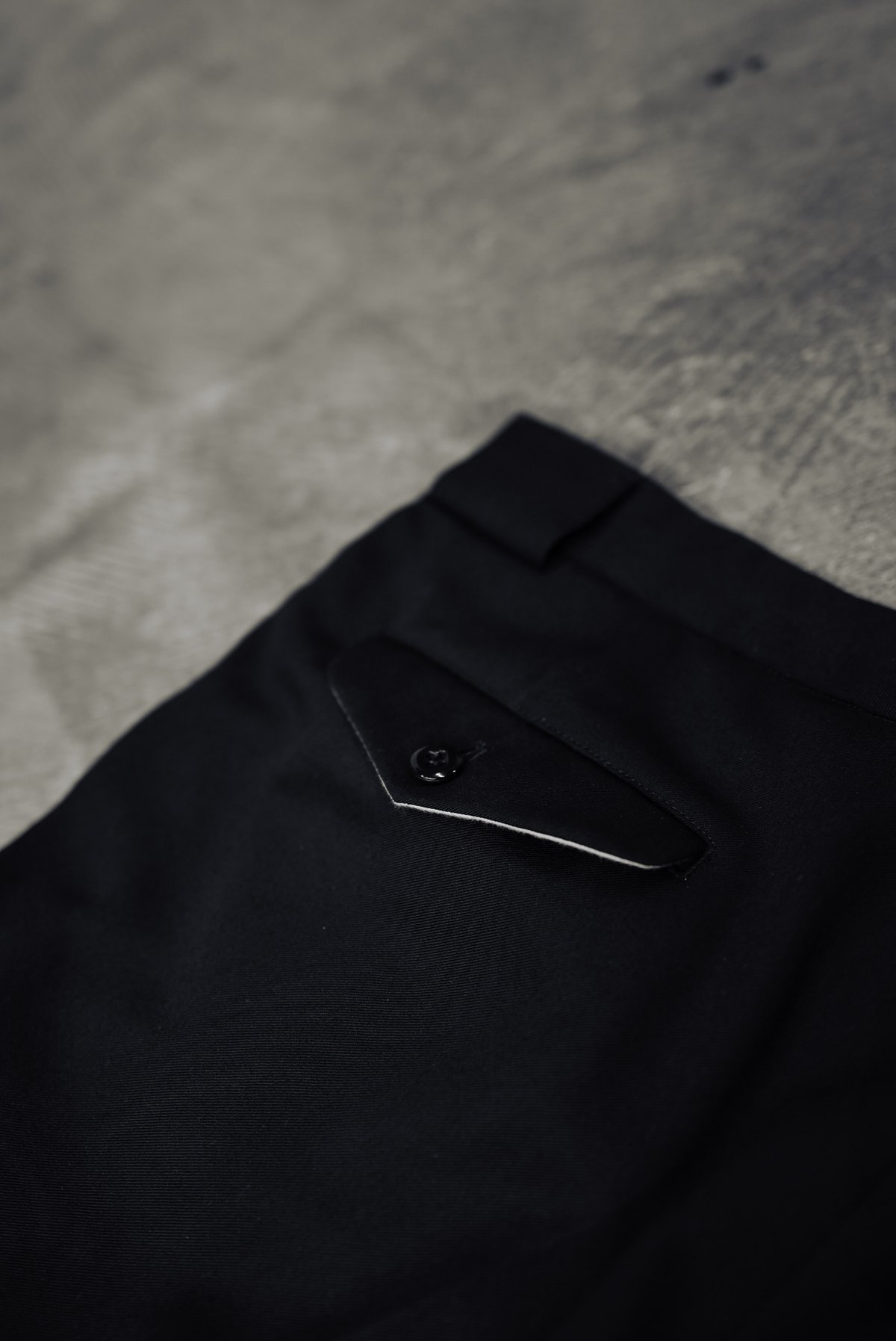 4月上旬お届け [anytee classics] Officer Pants_Black |