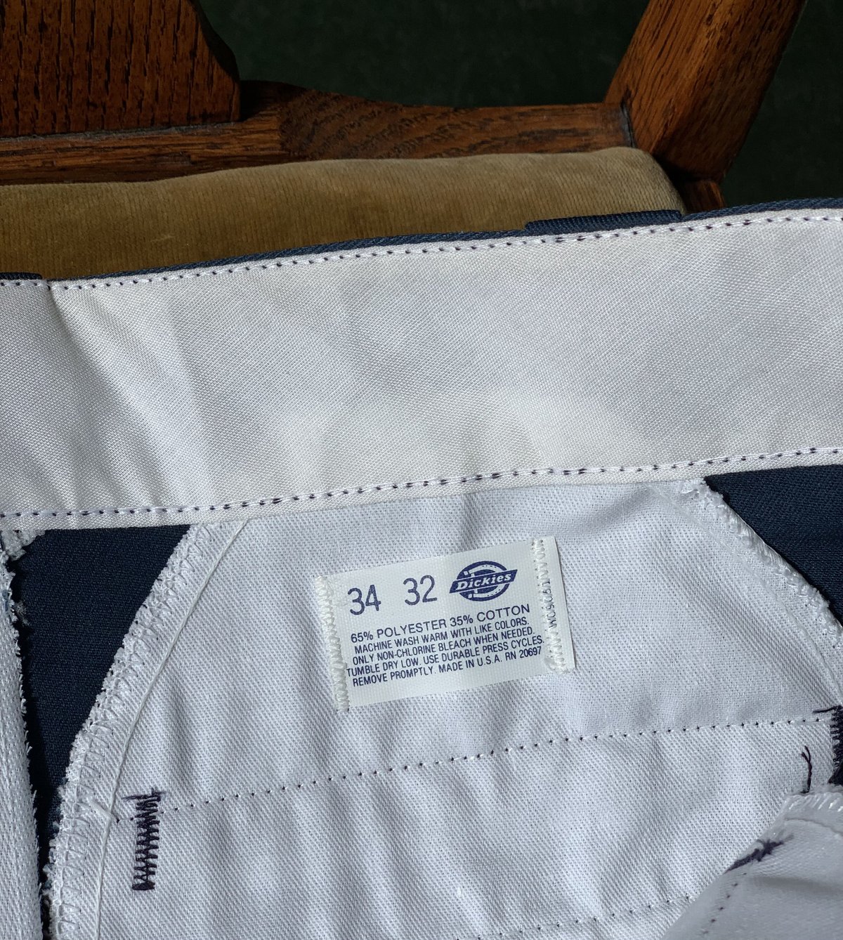 80s Dickies Vintage NAVY 34/34 rn20697