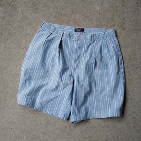 [W36] POLO SHORTS 2tuck_80s vintage_no.1